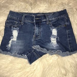 Distressed So Nikki jean shorts